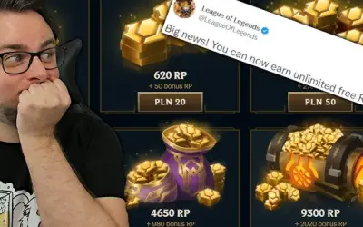 Riot Points LoL: Jak zdobyć RP? Płatne, darmowe i bezpieczne sposoby